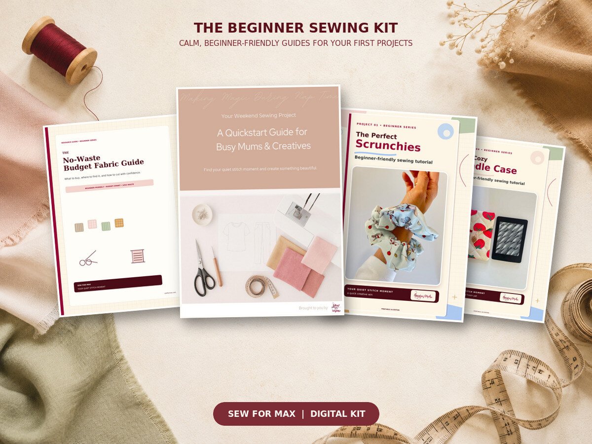 The Beginner Sewing Kit Showcase Image - Sew for Max